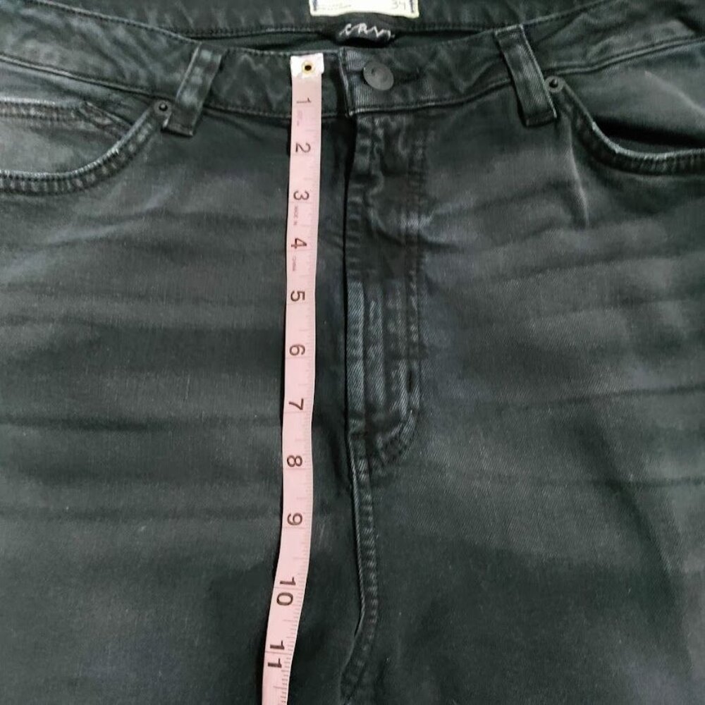 We The Free Black Flare Jeans Womens Size 34 Boho Antiquewash NWT - Picture 2 of 16